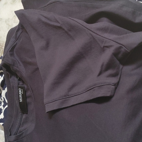 MURANO Navy Short Sleeve T-Shirt Small - Picture 6 of 10